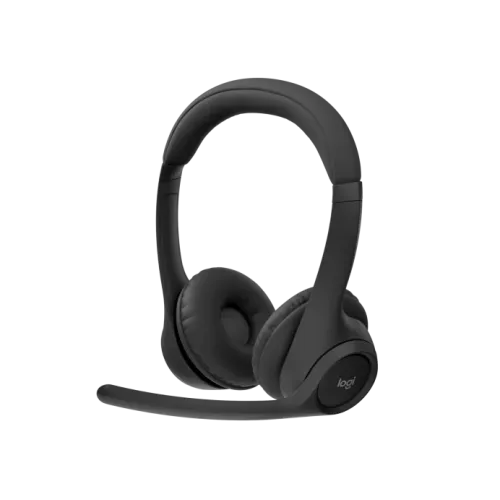 Logitech ZONE 300 Wireless Bluetooth Headset, BLACK, 1Y (981-001408)