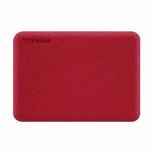 Toshiba External Hard Drive Canvio Advance 1TB Portable USB 3.2, Red - HDTCA10AR3AA