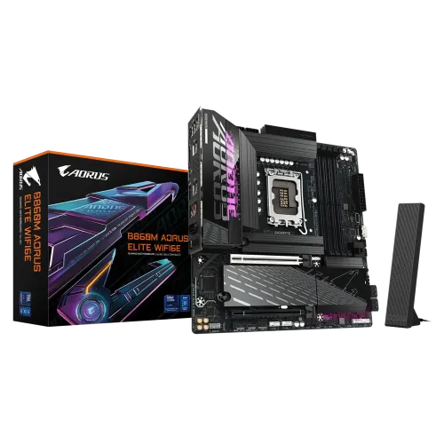 GIGABYTE AMD # X870M A ELITE WF7, Socket AM5, 4 x DDR5 DIMM, 2 x SATA 6Gb/s