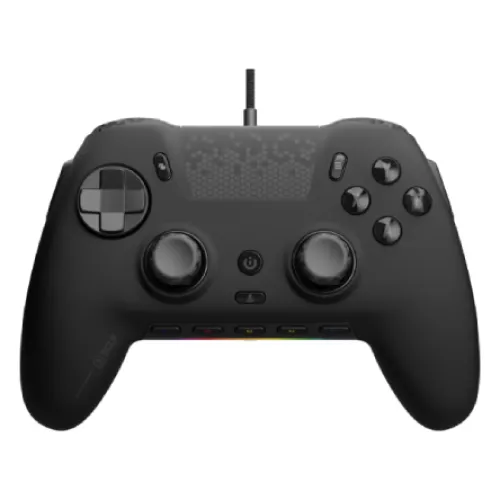 SCUF ENVISION Wired PC Gaming Controller - Five Remappable G-Keys - Remappable Back Paddles - iCUE Compatible - Black, 601-178-01-001-NA (F)