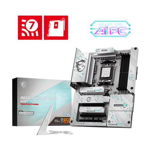 MSI B850 GAMING PLUS WIFI-7 PZ AM5 ATX MOTHERBOARD