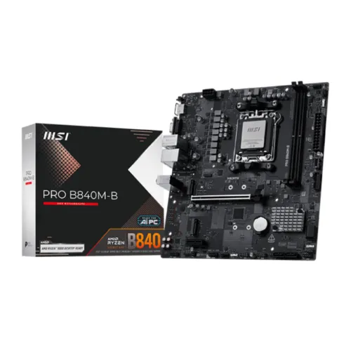 MSI PRO B840M-B AMD AM5 M-ATX MOTHERBOARD