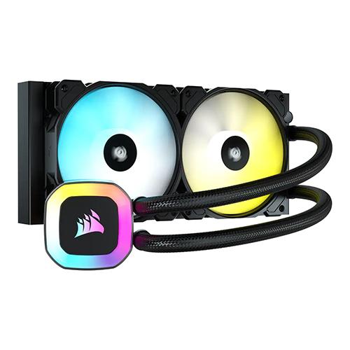 Corsair CPU LIQUID COOLER H100 RGB 240mm Liquid CPU Cooler # CW-9060053-WW