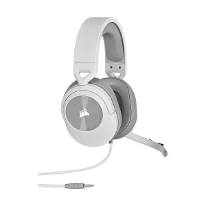 Corsair HS55 SURROUND Wired Gaming Headset — White (AP), CA-9011266-AP