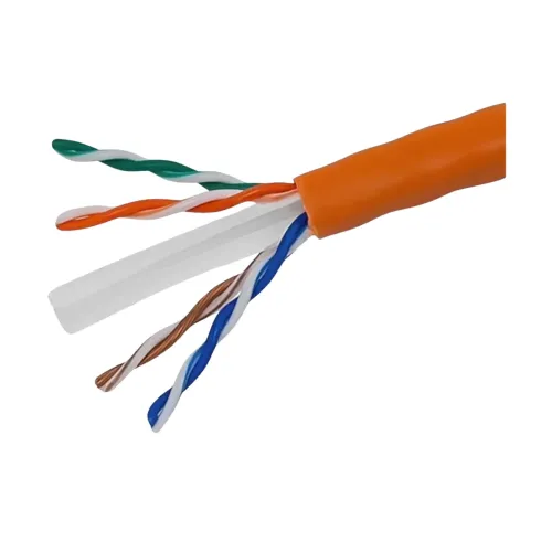 VCCAUU64LSO3 Corporate CAT6 4 Pair U/UTP Cable 305M Unshielded LSZH Orange 305M-Berger Fosroc
