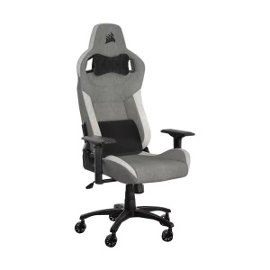 CORSAIR T3 RUSH (2023), Fabric Gaming Chair, Gray/White, CF-9010058-WW