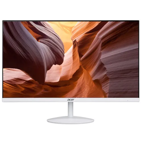 Acer SA222Q Ultra Slim Monitor, 21.5 Inch, FHD, IPS, VGA, HDMI & 1Wx2 Speakers, 1ms, 100Hz, 3YW, White