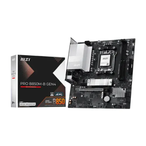 MSI PRO B850M-B GEN4 AM5 M-ATX MOTHERBOARD