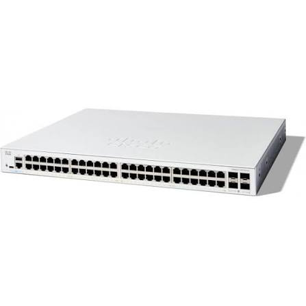 C1300X-48NGU-4X-RSGT, Catalyst 1300X 8-port 5GE, 40-port GE, UPoE, 4x10G SFP+